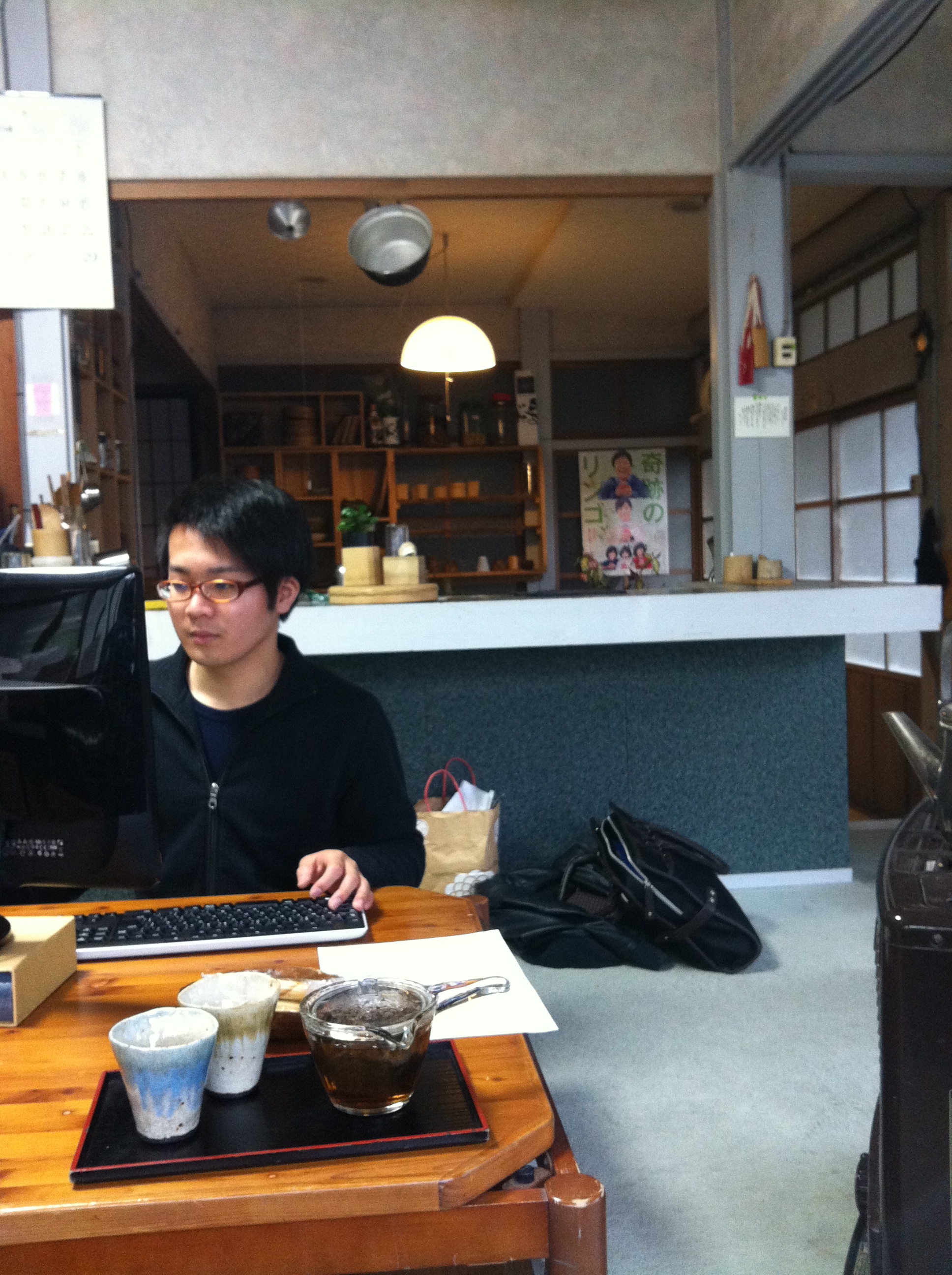 初代・学生サポーター、しのやん!