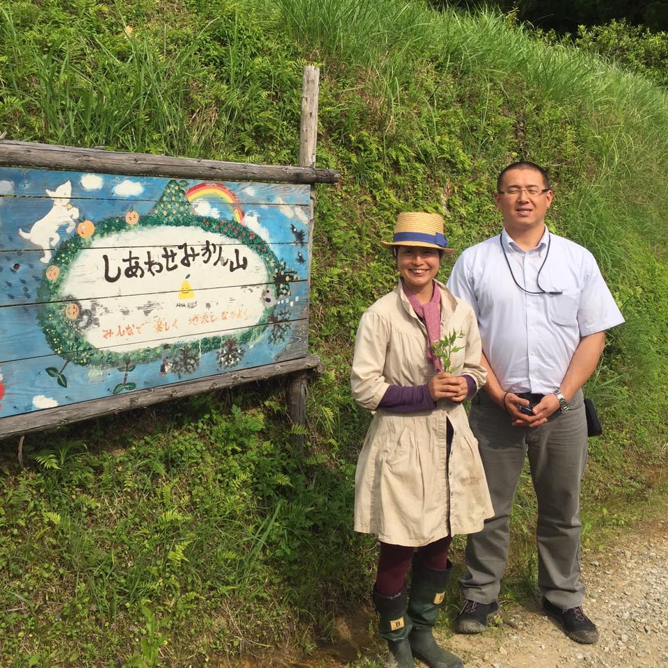「サニーマートさんが、視察に！」