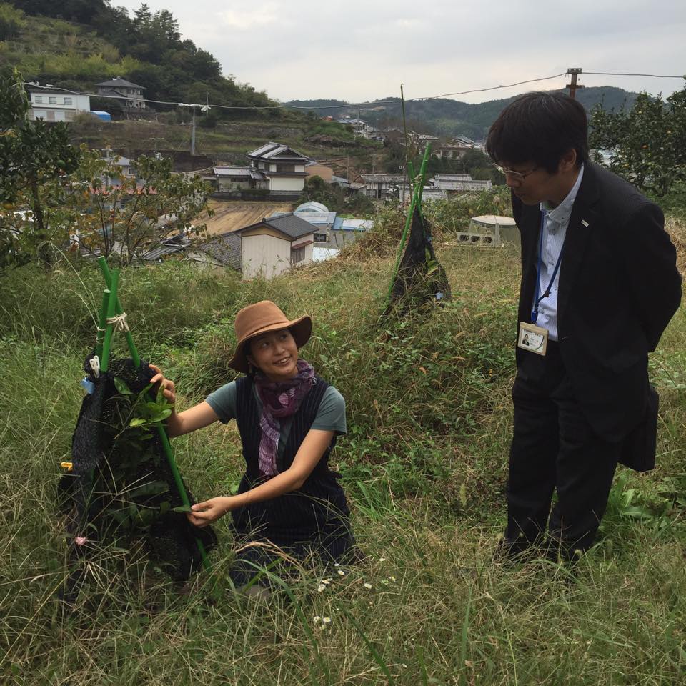 「高知銀行さんも、一緒に頑張ってます！」