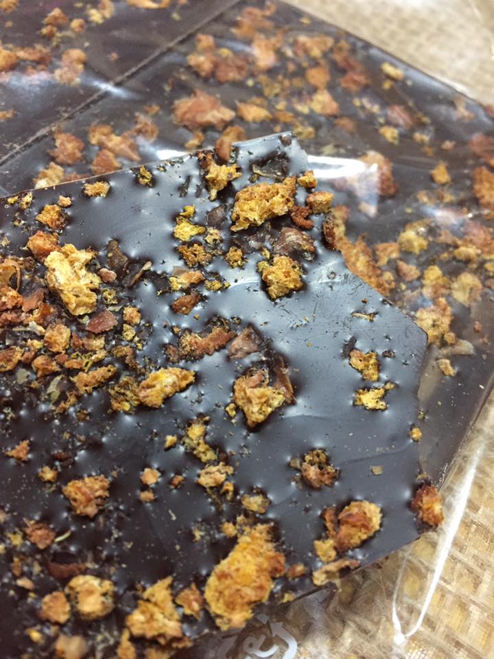 ■ビター板チョコが出来ました♪「しあわせみかんの、皮プロジェクト その④」