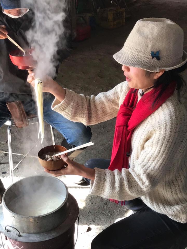 ずり上げうどんランチ♪
