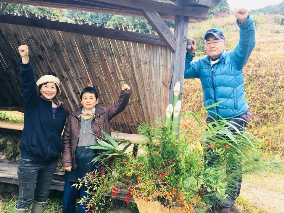 「サポーターさんと門松づくり♪」