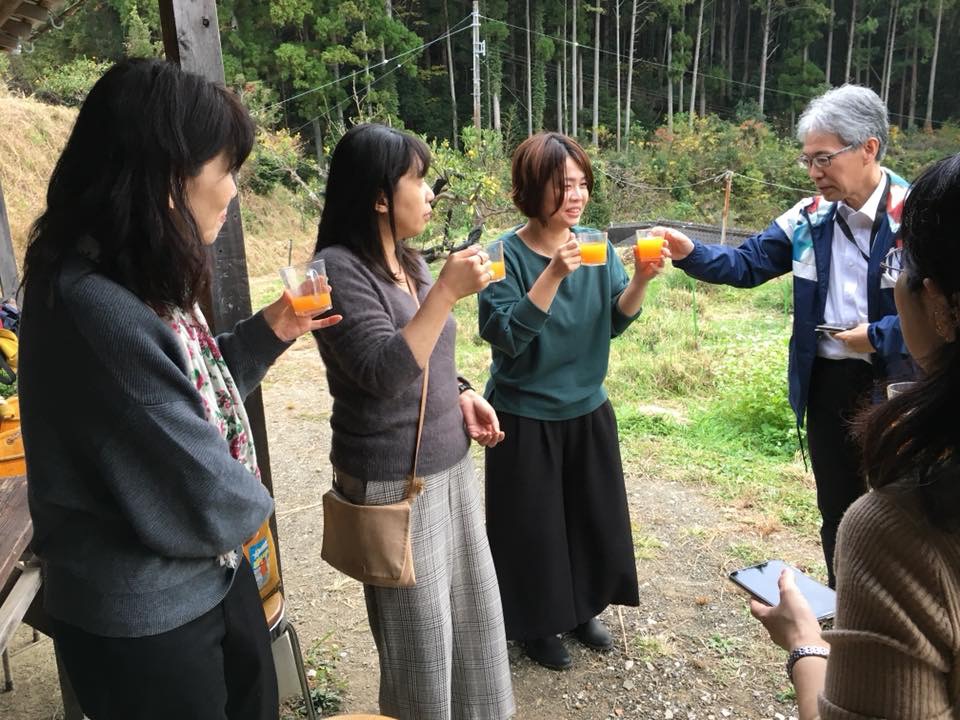 みかん山体験交流会その②