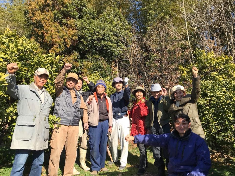 1月のみかん山自然栽培研究会♪