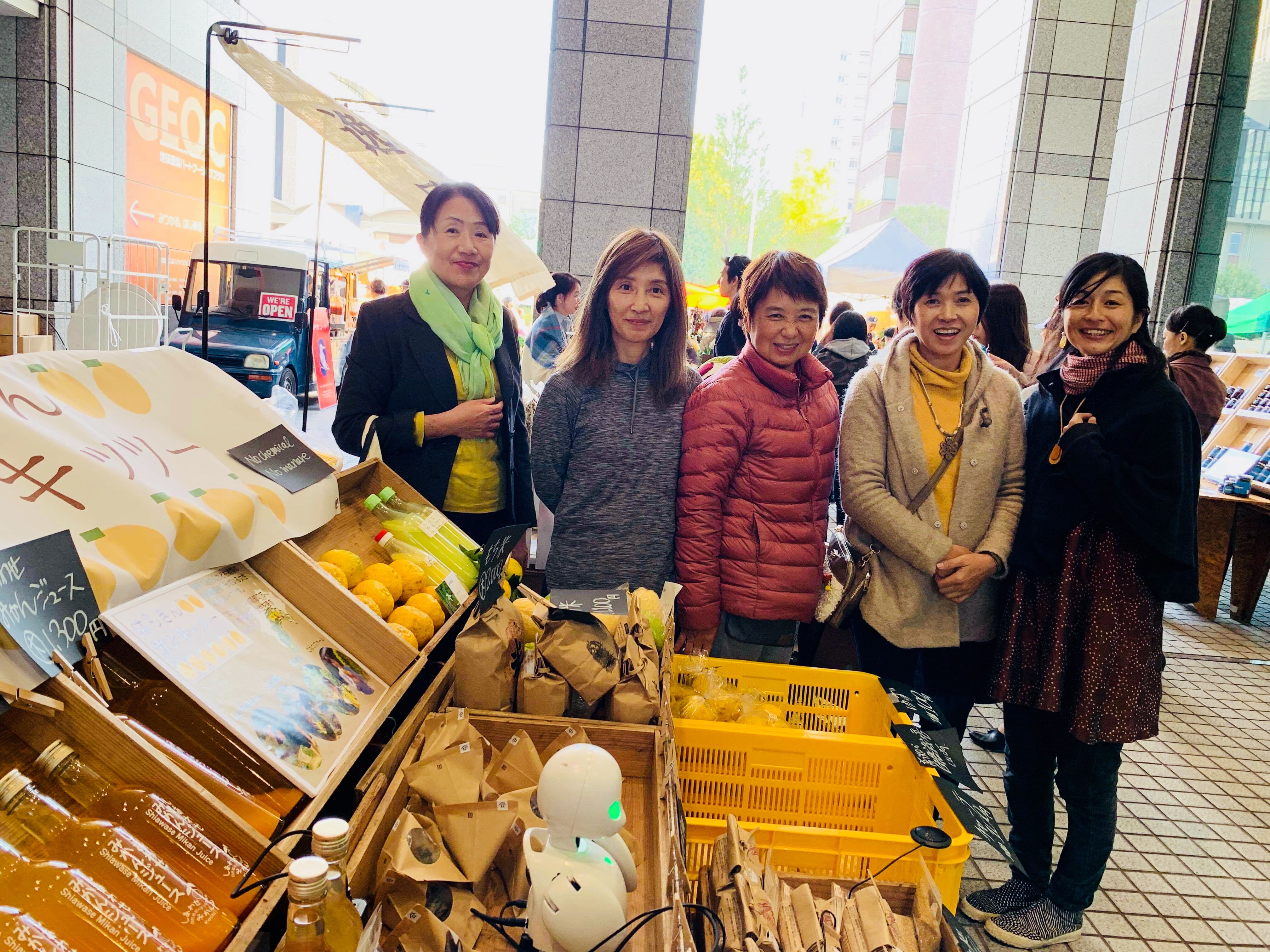 「青山ファーマーズマーケット行ってきました♪」 ー初出店レポートその①〜!ー