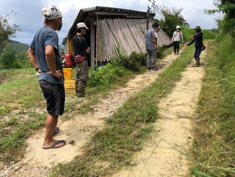 「8月豪雨の被災状況の確認」