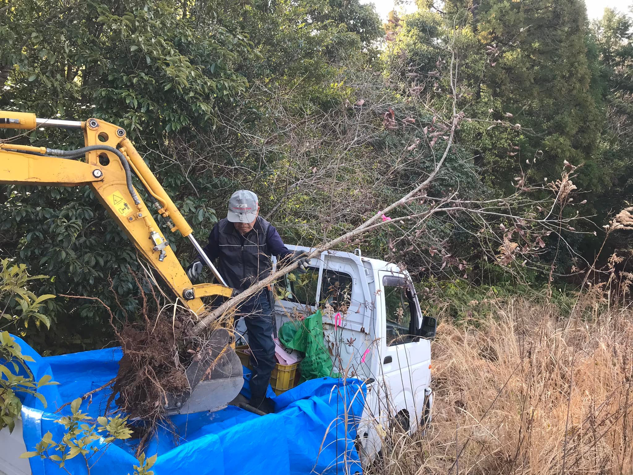 「植樹祭準備中♪②」